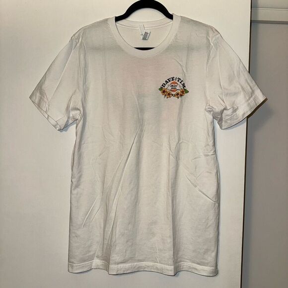 Dave and Tim Cancun Mexico Riviera Maya White Graphic Tee Large NWOT - Picture 2 of 11